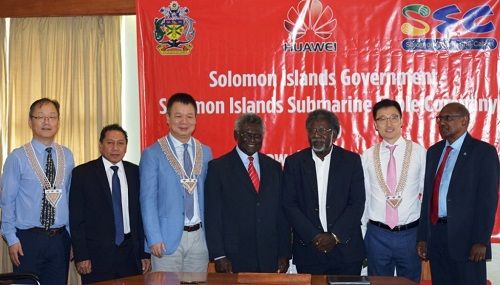 華為承建所羅門群島海底電纜系統(tǒng) 華為承建所羅門群島海底電纜系統(tǒng)